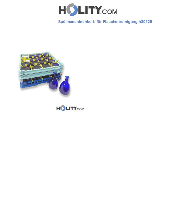 Spülmaschinenkorb für Flaschenreinigung h30326