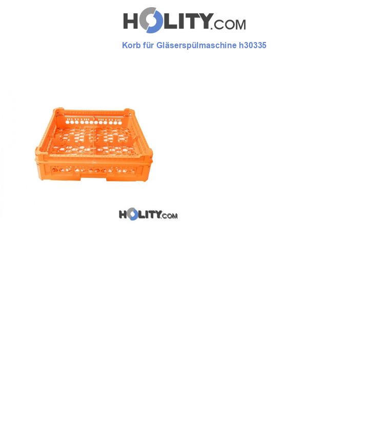 Korb für Gläserspülmaschine h30335