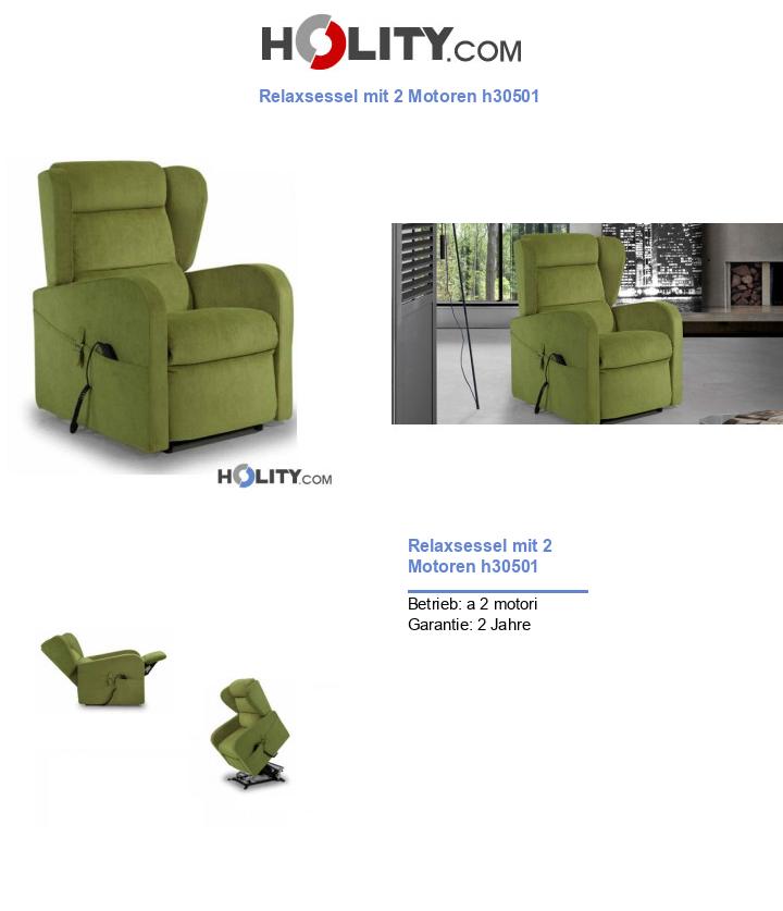 Relaxsessel mit 2 Motoren h30501