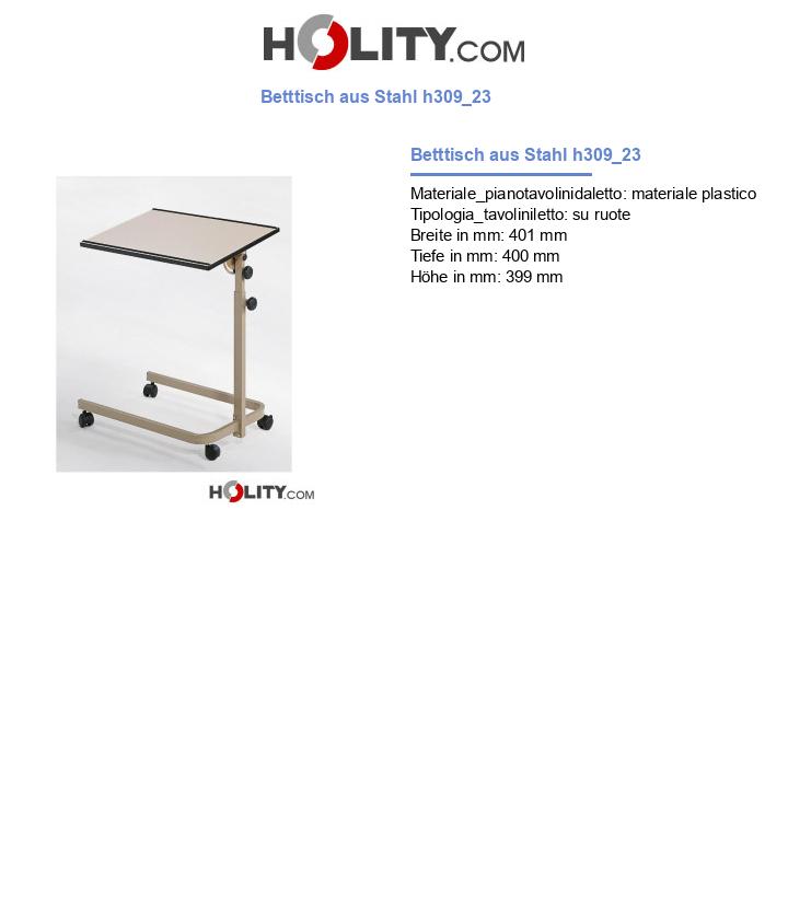 Betttisch aus Stahl h309_23