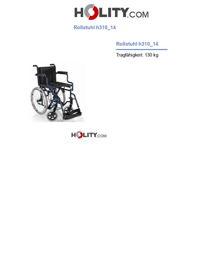 Rollstuhl h310_14