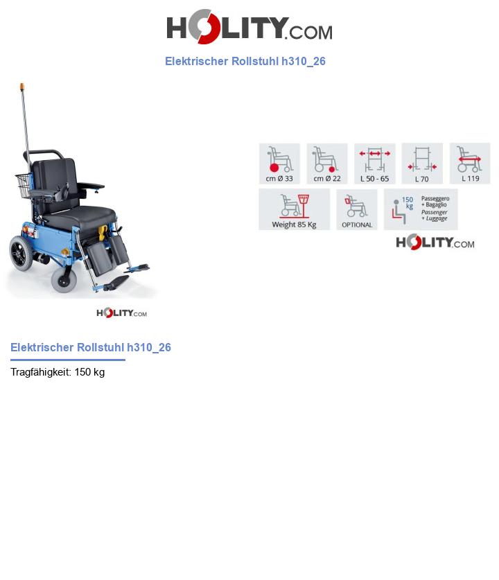 Elektrischer Rollstuhl h310_26
