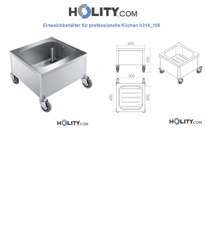 Einweichbehälter für professionelle Küchen h314_108