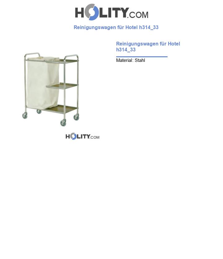 Reinigungswagen für Hotel h314_33