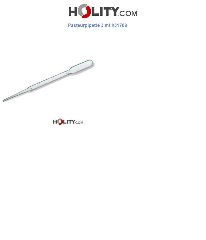 Pasteurpipette 3 ml h31708