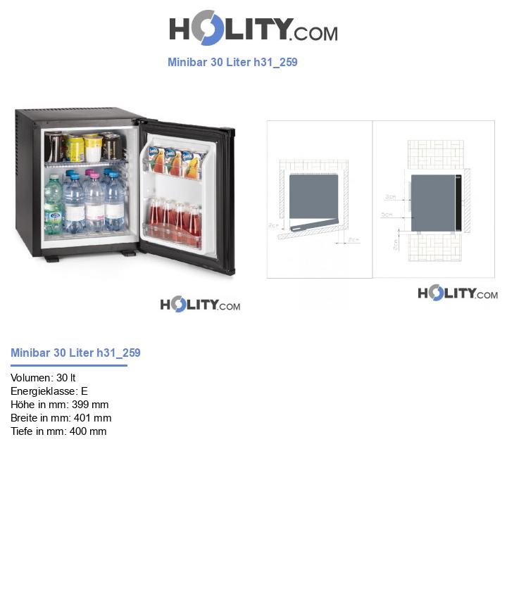 Minibar 30 Liter h31_259