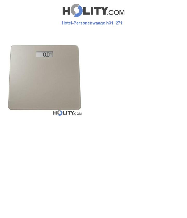 Hotel-Personenwaage h31_271