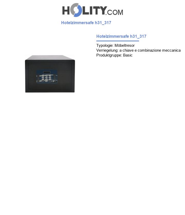 Hotelzimmersafe h31_317