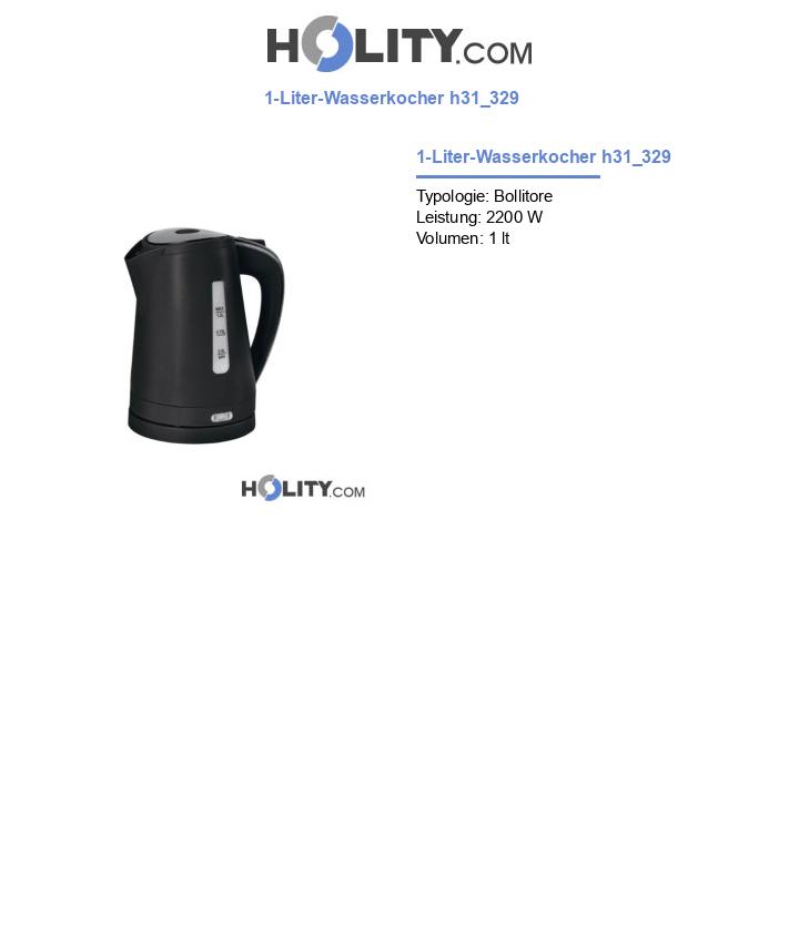 1-Liter-Wasserkocher h31_329