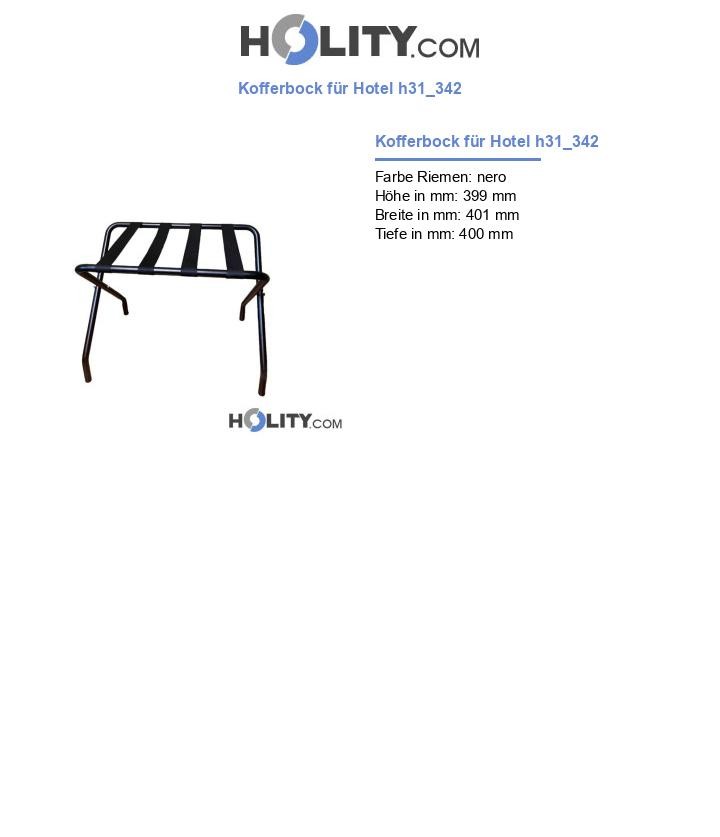 Kofferbock für Hotel h31_342