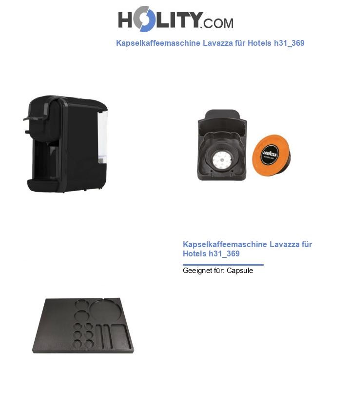 Kapselkaffeemaschine Lavazza für Hotels h31_369
