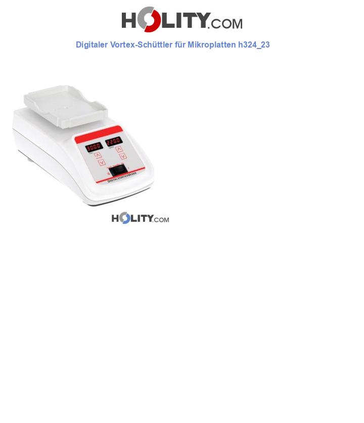 Digitaler Vortex-Schüttler für Mikroplatten h324_23