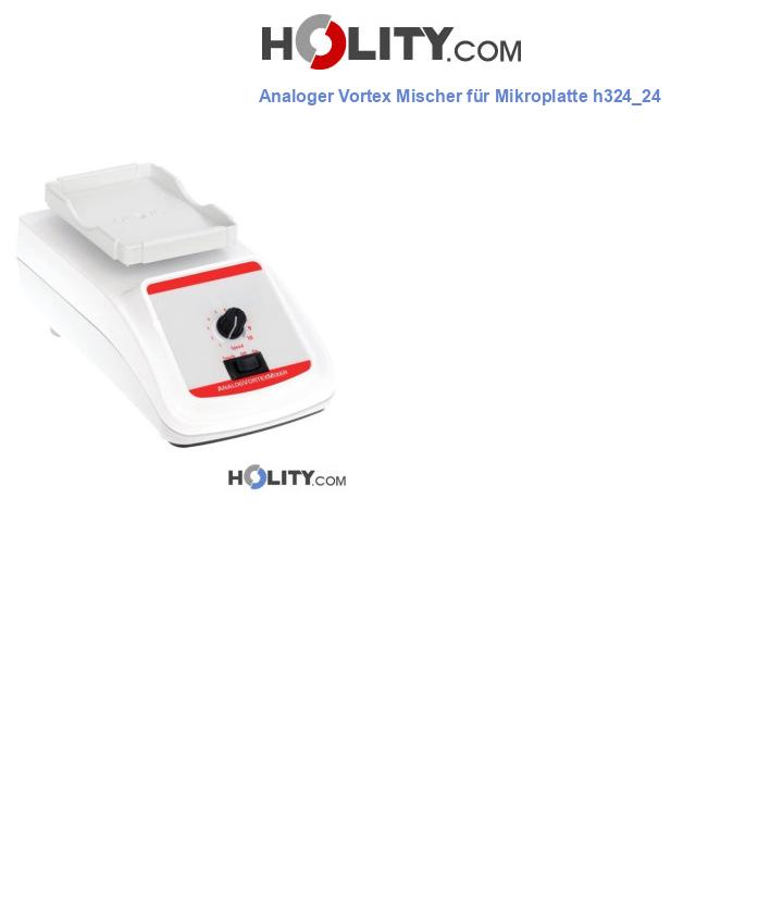 Analoger Vortex Mischer für Mikroplatte h324_24