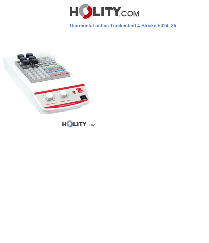 Thermostatisches Trockenbad 4 Blöcke h324_35