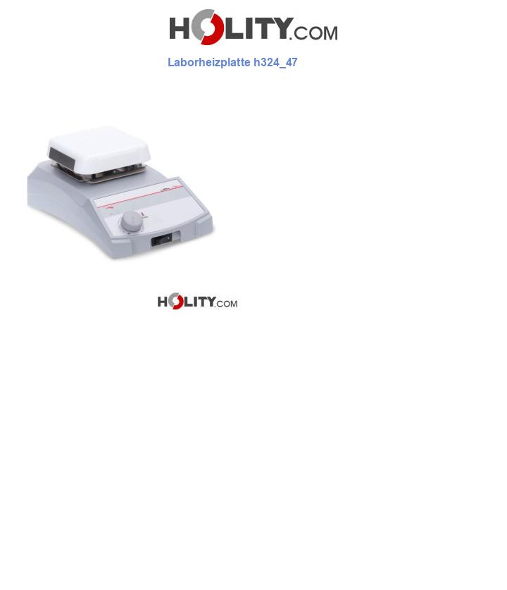 Laborheizplatte h324_47