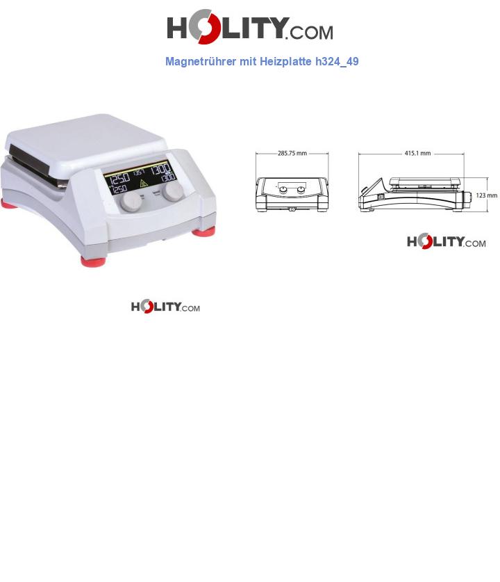 Magnetrührer mit Heizplatte h324_49