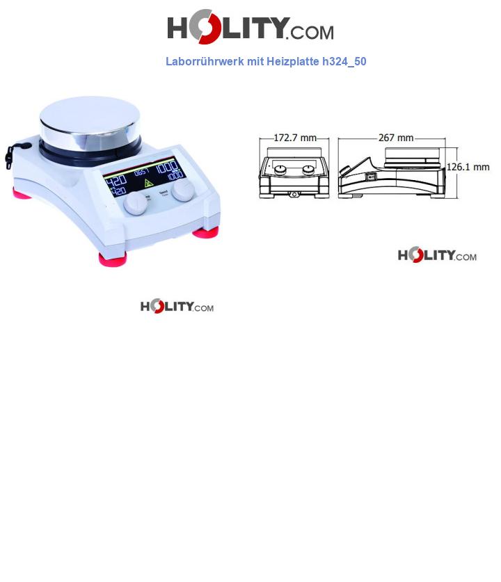 Laborrührwerk mit Heizplatte h324_50