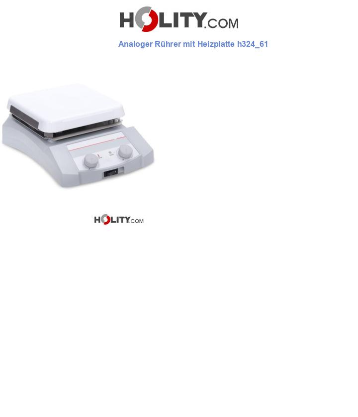 Analoger Rührer mit Heizplatte h324_61