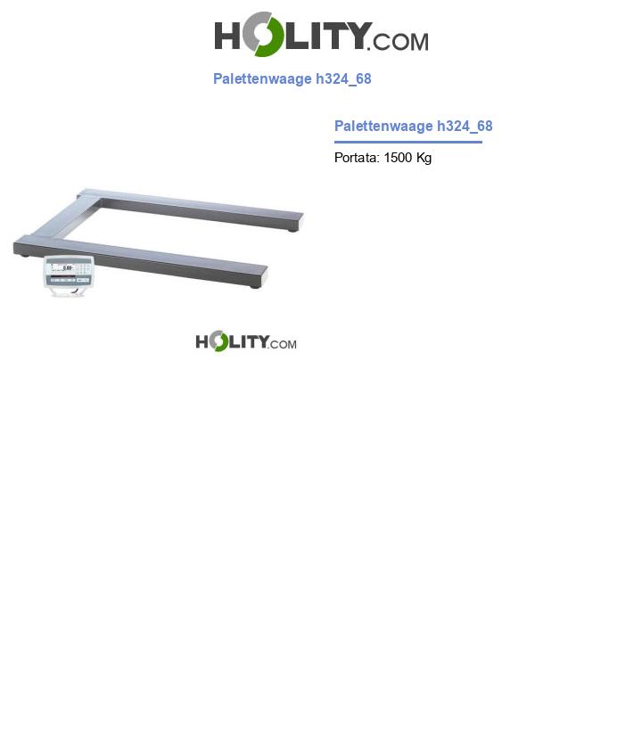 Palettenwaage h324_68