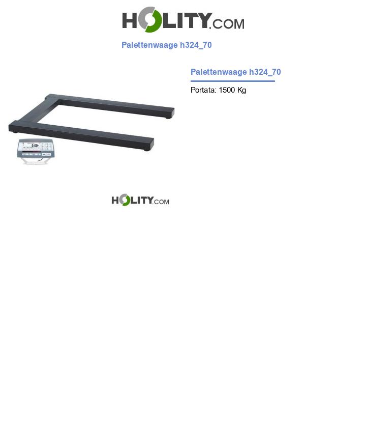 Palettenwaage h324_70