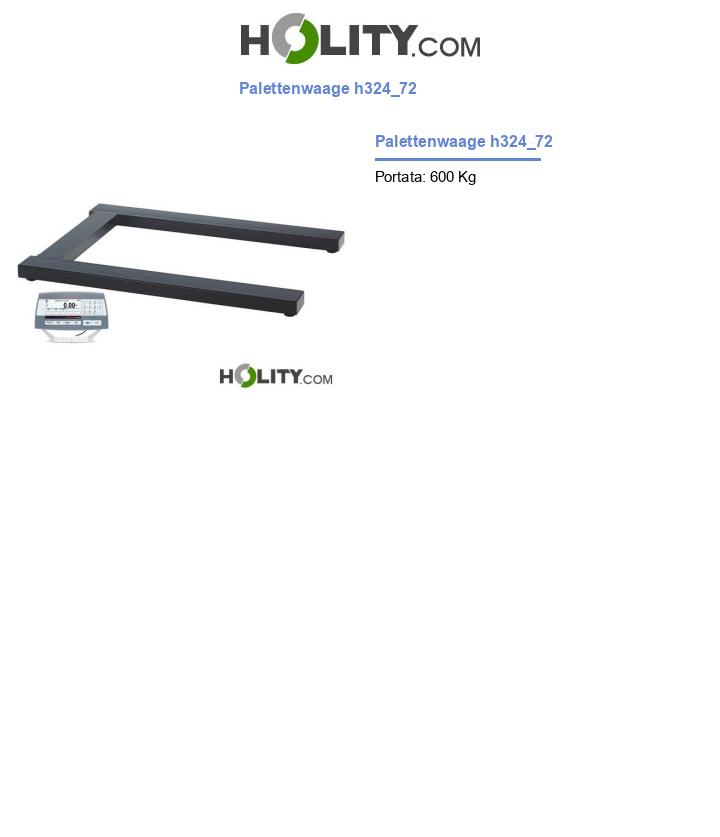 Palettenwaage h324_72