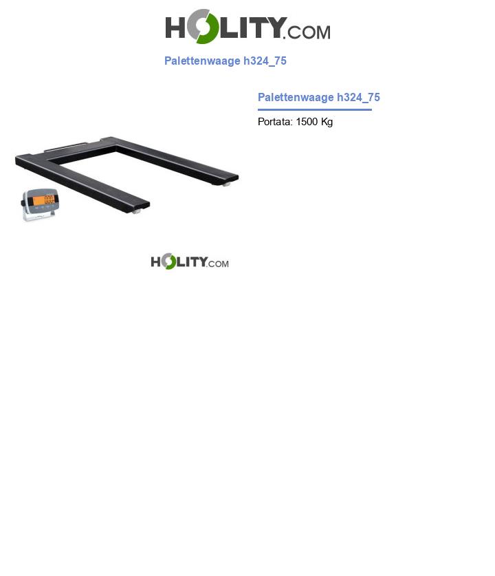 Palettenwaage h324_75