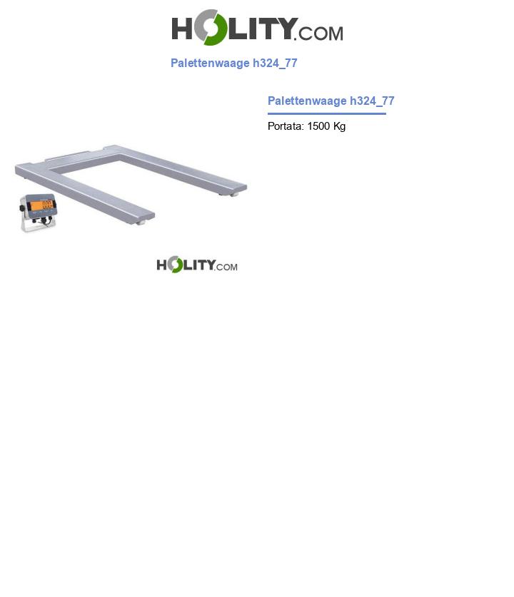 Palettenwaage h324_77