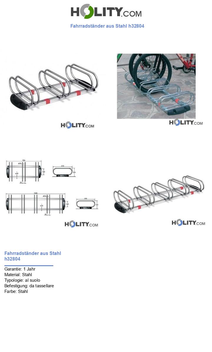 Fahrradständer aus Stahl h32804