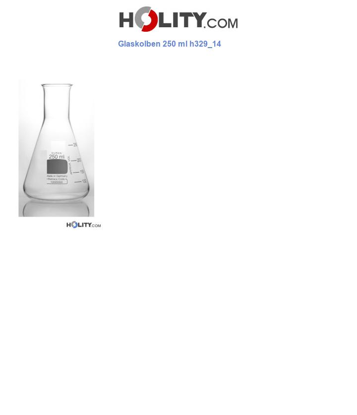 Glaskolben 250 ml h329_14