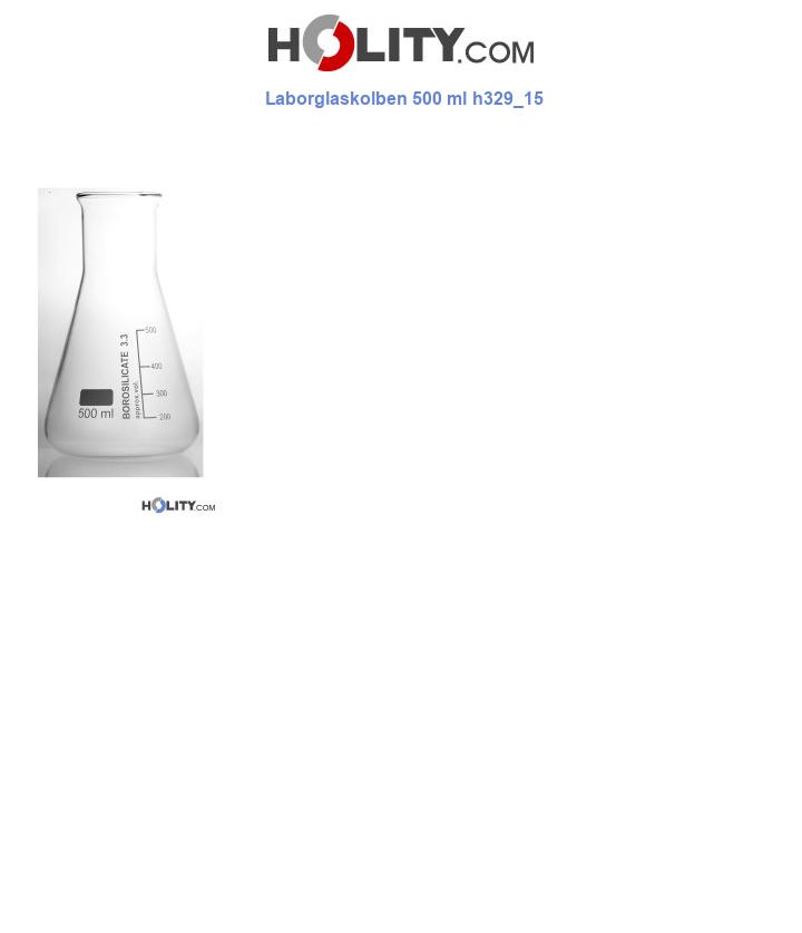 Laborglaskolben 500 ml h329_15
