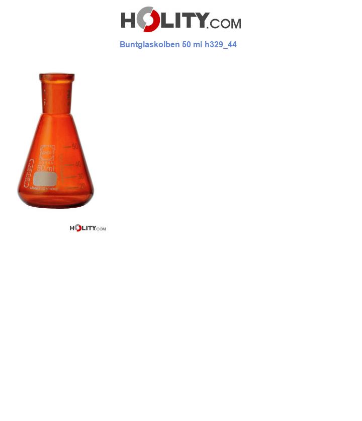 Buntglaskolben 50 ml h329_44