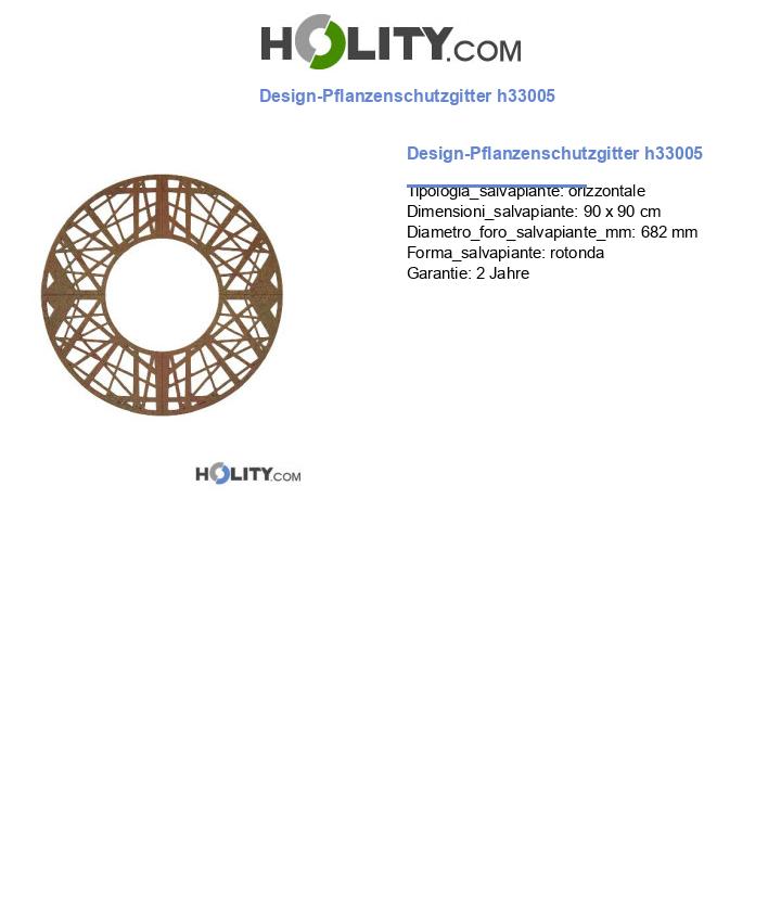 Design-Pflanzenschutzgitter h33005