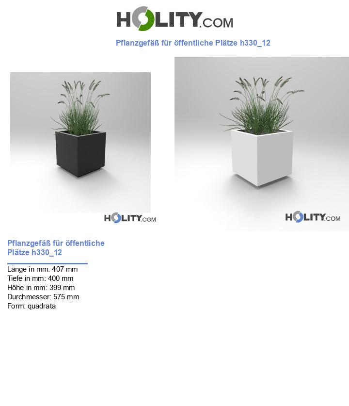 Pflanzgefäß für öffentliche Plätze h330_12