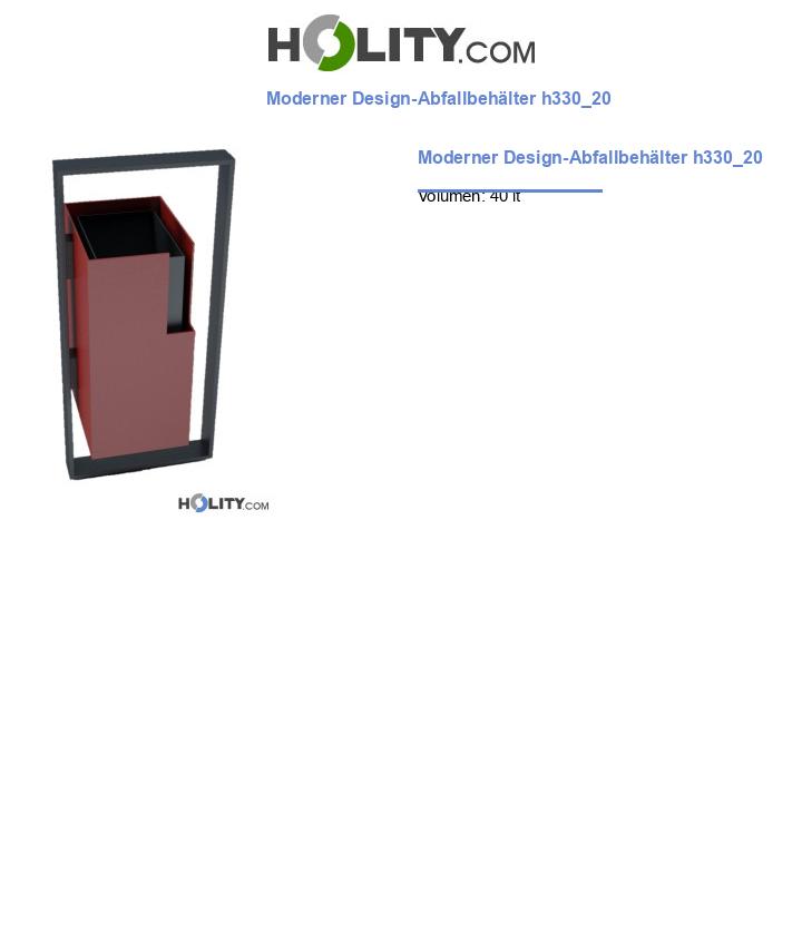 Moderner Design-Abfallbehälter h330_20