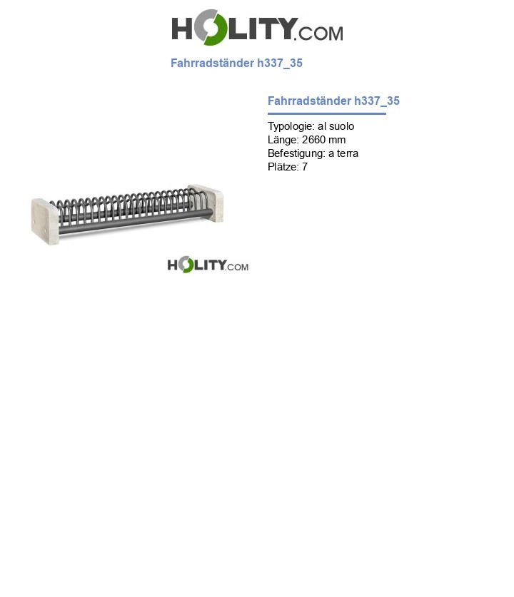 Fahrradständer h337_35