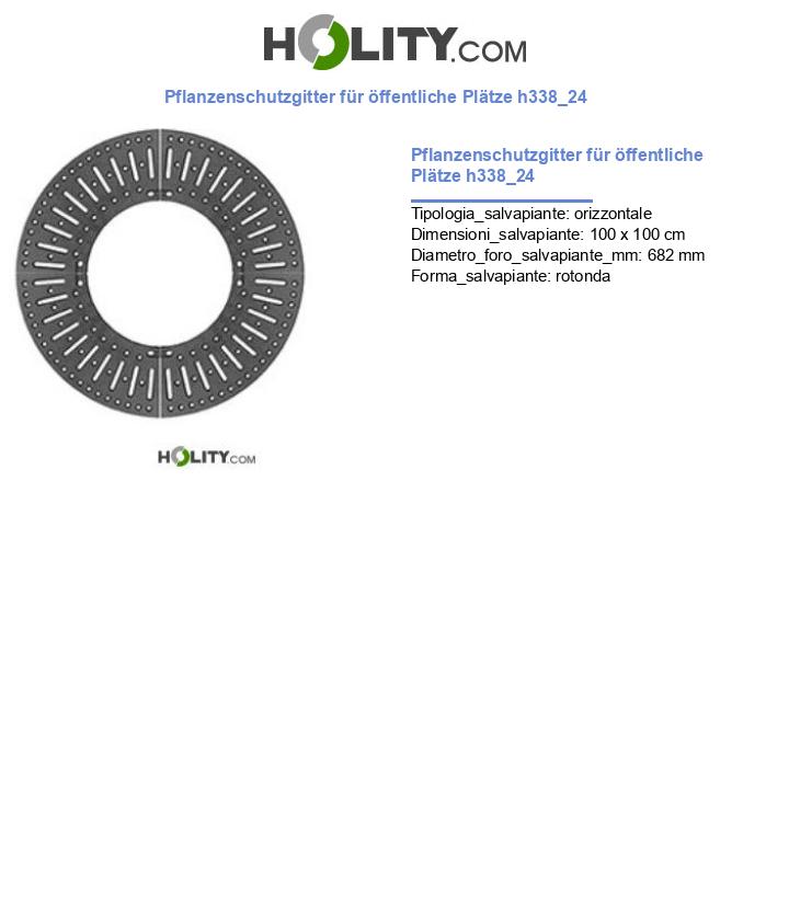 Pflanzenschutzgitter für öffentliche Plätze h338_24