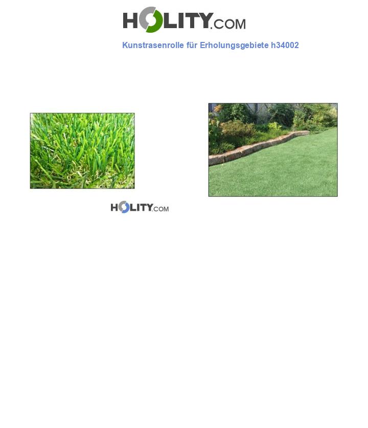 Kunstrasenrolle für Erholungsgebiete h34002
