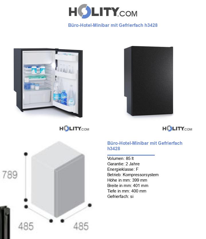 Büro-Hotel-Minibar mit Gefrierfach h3428