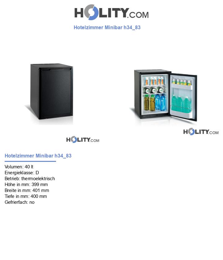 Hotelzimmer Minibar h34_83