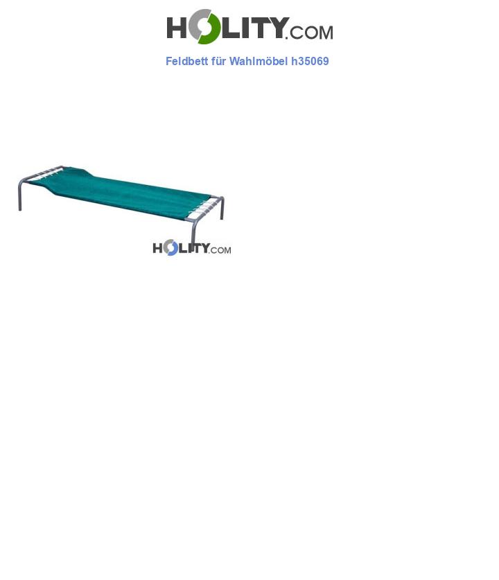 Feldbett für Wahlmöbel h35069