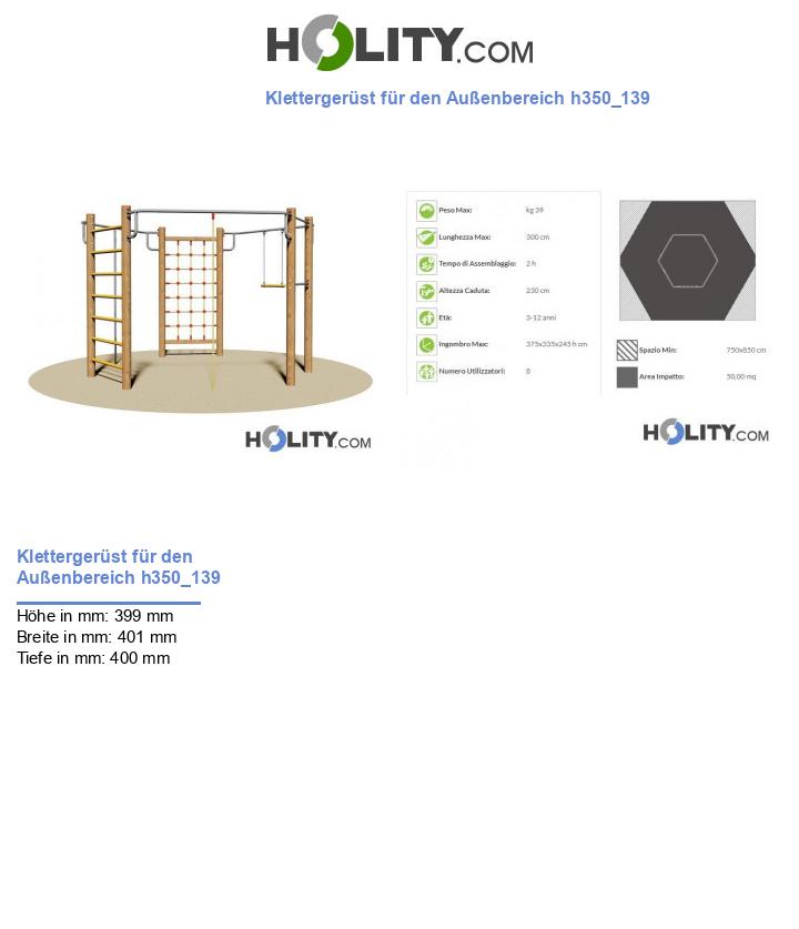 Klettergerüst für den Außenbereich h350_139