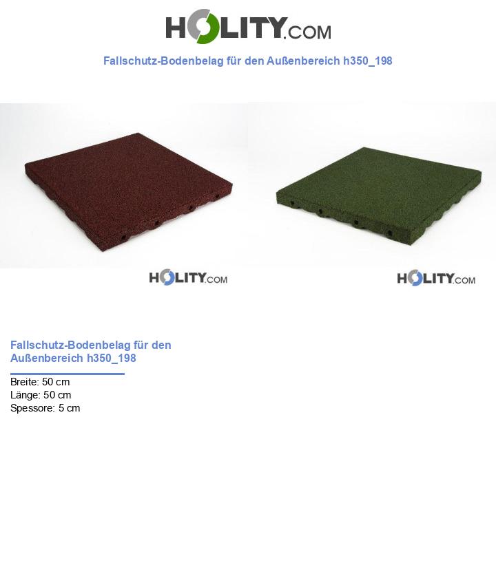 Fallschutz-Bodenbelag für den Außenbereich h350_198