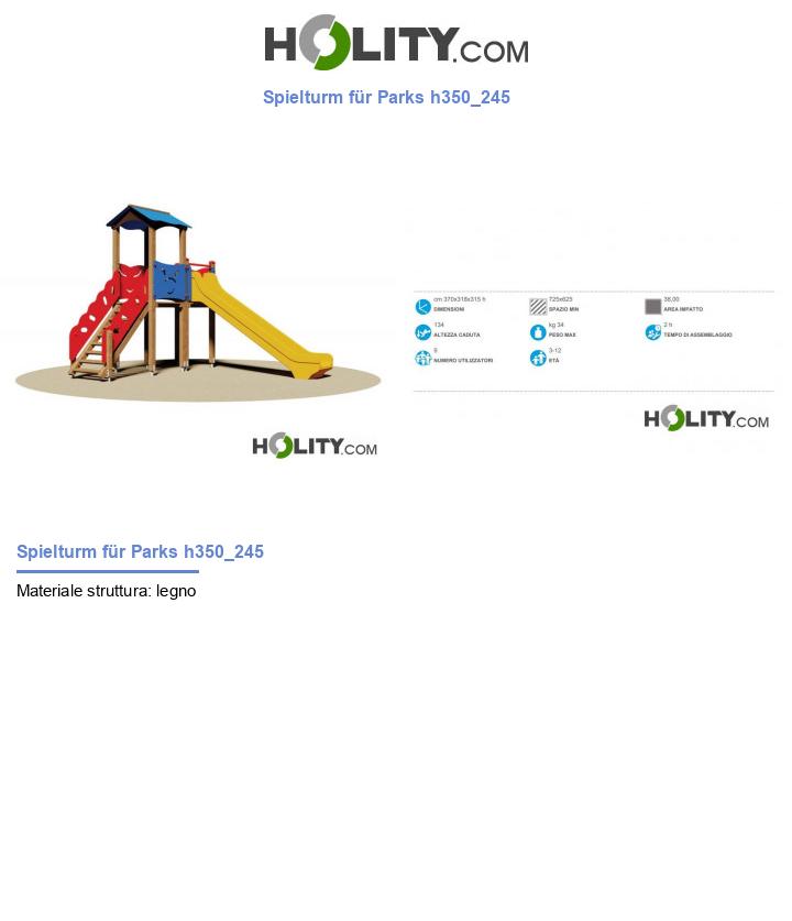 Spielturm für Parks h350_245