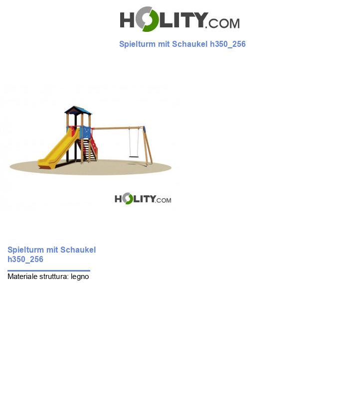 Spielturm mit Schaukel h350_256