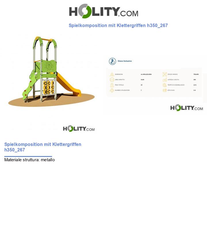 Spielkomposition mit Klettergriffen h350_267