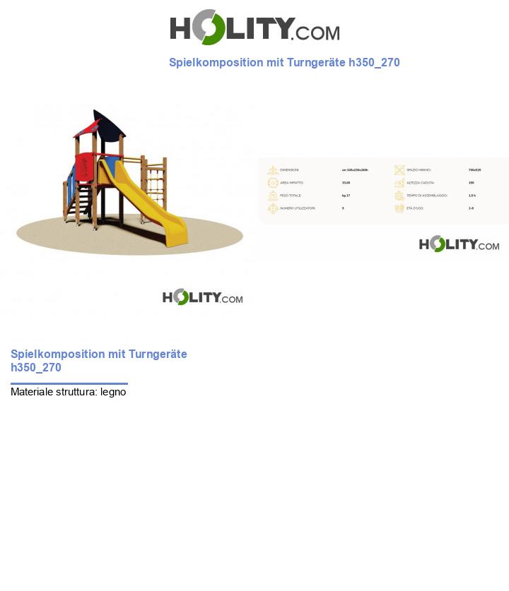 Spielkomposition mit Turngeräte h350_270