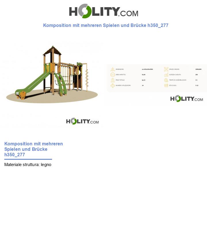 Komposition mit mehreren Spielen und Brücke h350_277