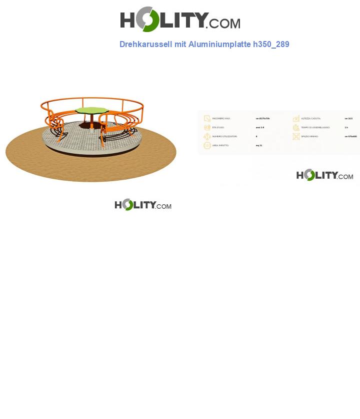 Drehkarussell mit Aluminiumplatte h350_289