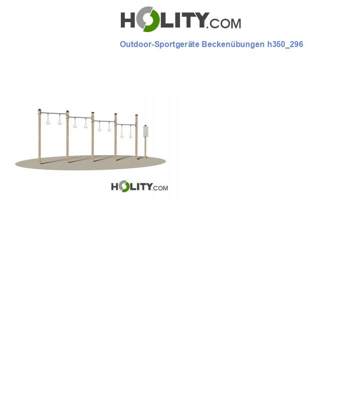 Outdoor-Sportgeräte Beckenübungen h350_296