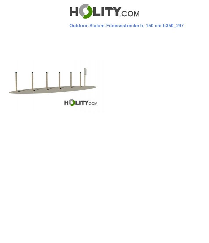 Outdoor-Slalom-Fitnessstrecke h. 150 cm h350_297